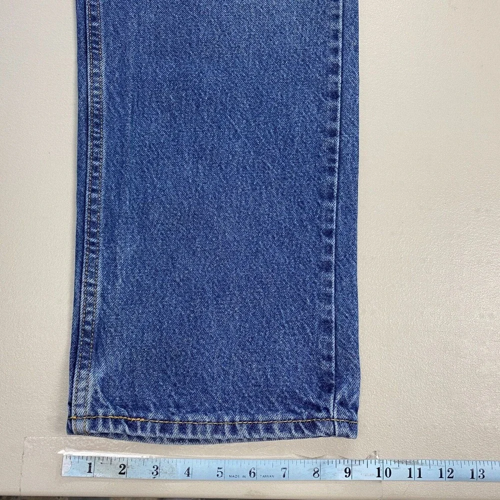Levis 505 Regular Fit Mens‎ 40x30 Straight Leg Jeans Blue Medium Wash 505 0216